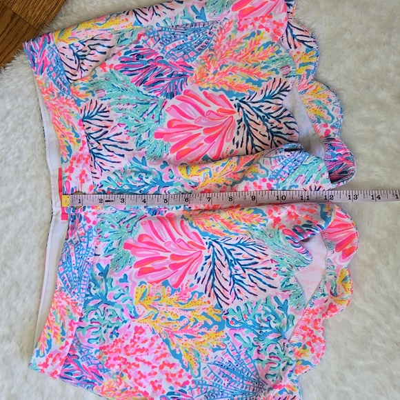 Lilly Pulitzer Pink/Blue Shorts, Womens Size 4 - Picture 6 of 10